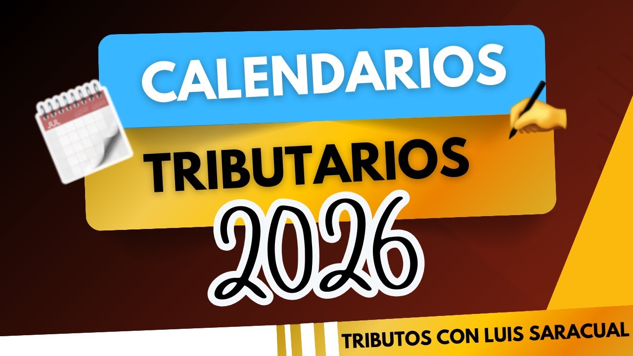 Calendario de Contribuyentes Especiales 2026: fechas del SENIAT