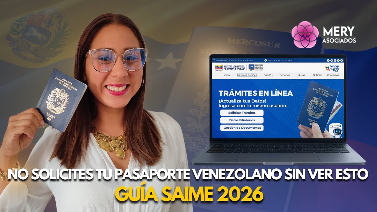 Página oficial del SAIME: la verdadera y las que te estafan