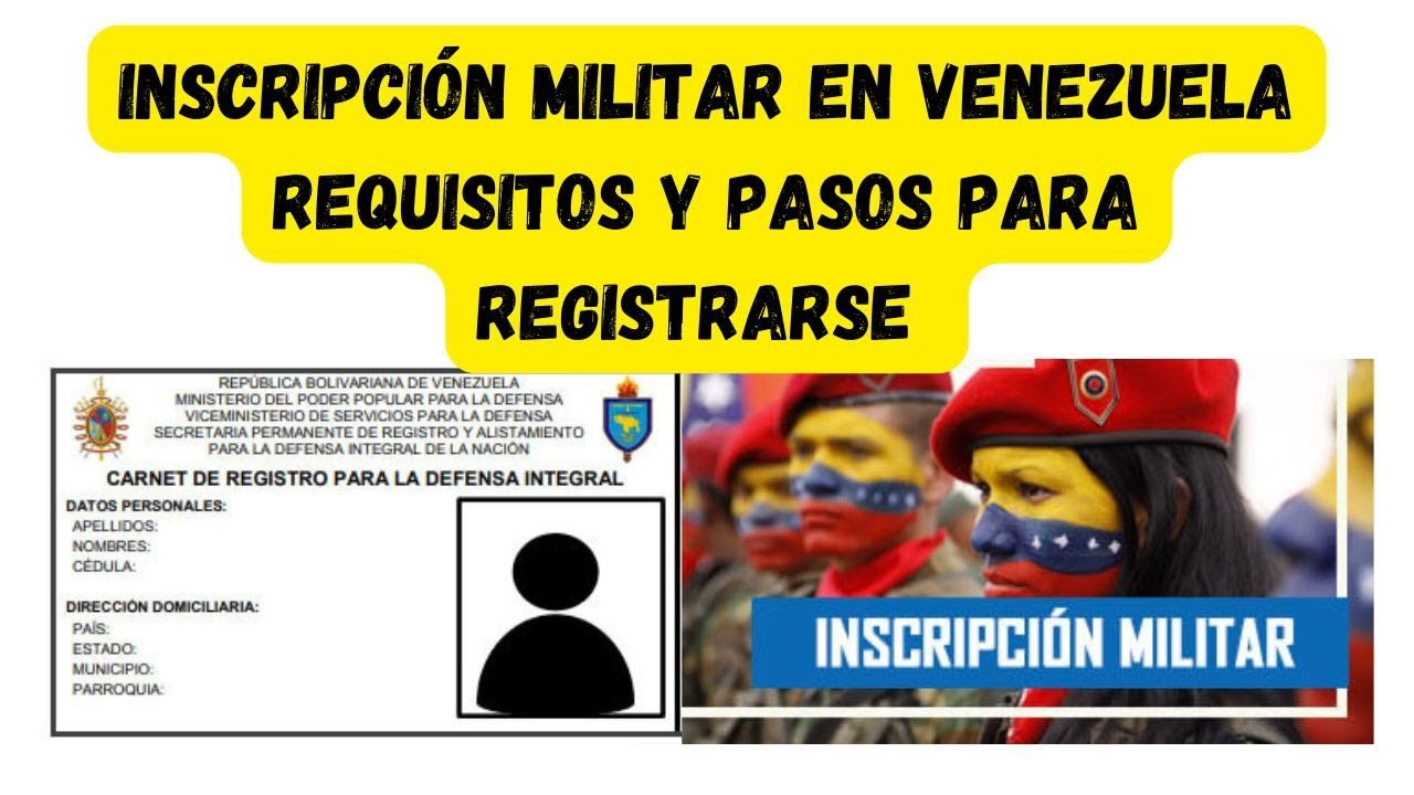 Registro Militar de Venezuela desde el exterior: guía 2026