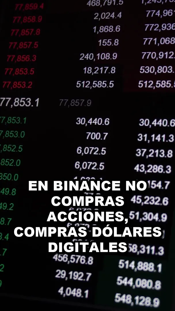 Comprar acciones en Binance en Venezuela: lo que de verdad compras