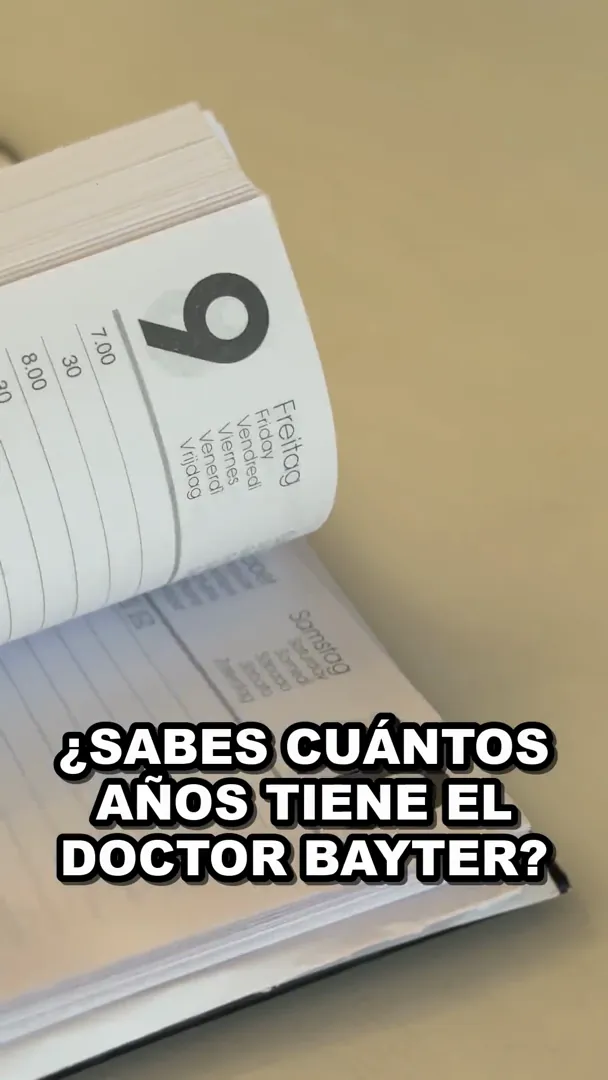 Doctor Bayter: la edad real y el nombre que casi nadie conoce
