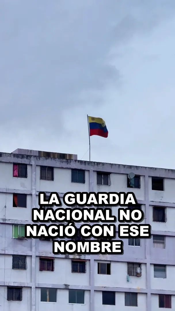 Guardia Nacional: nació en 1937 con otro nombre que casi nadie sabe