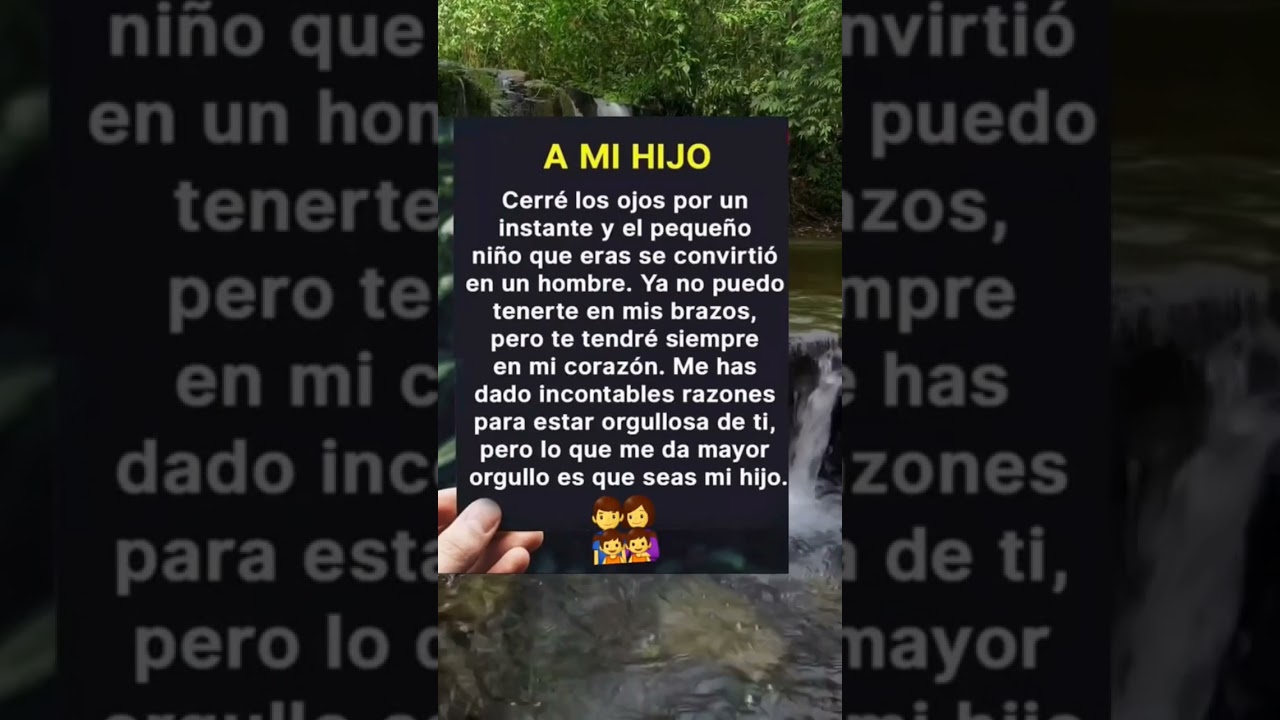 Frases Para Mi Hijo Que Está Creciendo