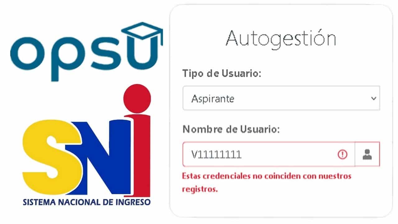 Https Sni Opsu Gob Ve