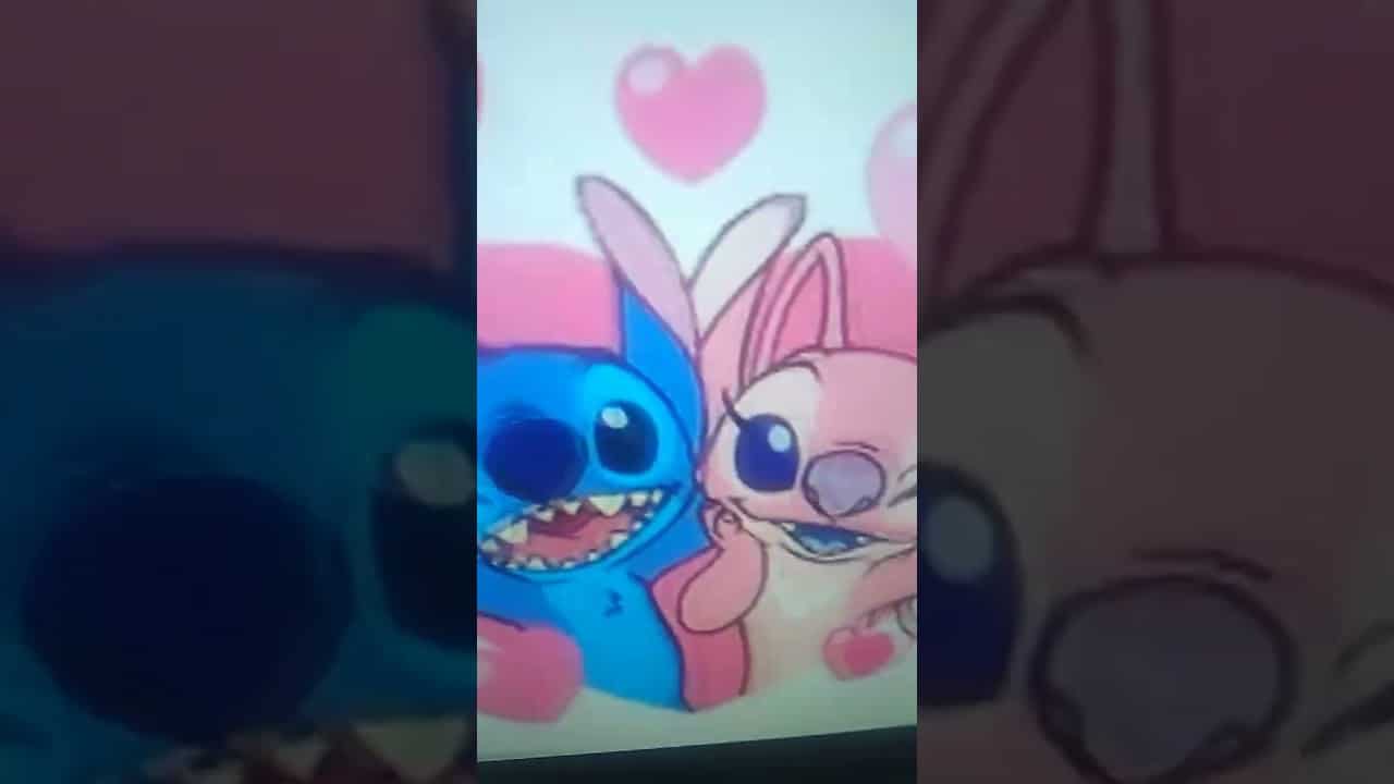 Imagen De Stitch Y Su Novia