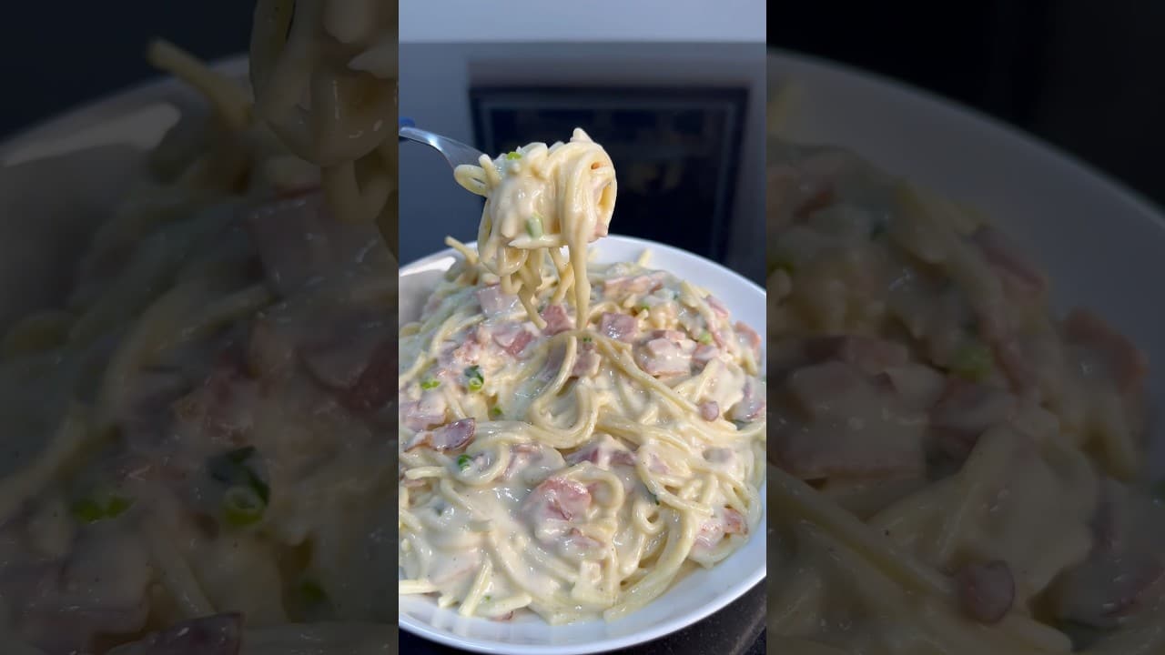 Pasta Con Crema De Leche