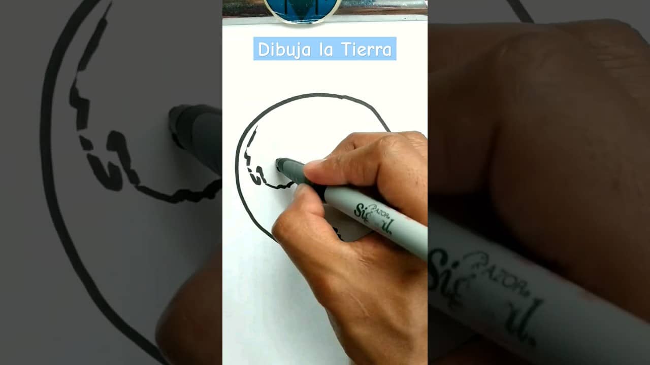 Cómo Hacer Un Dibujo De La Tierra