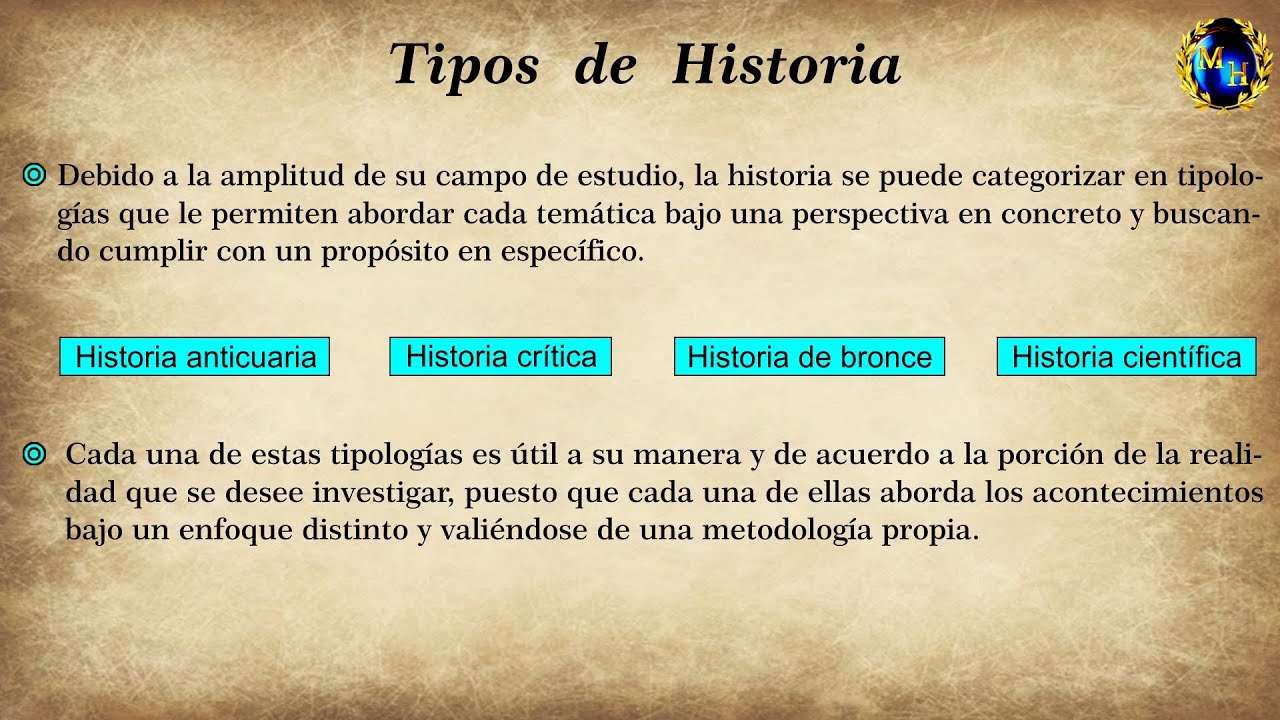 Tipos De Historia