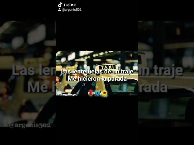Letras Historia De Taxi Venezuela
