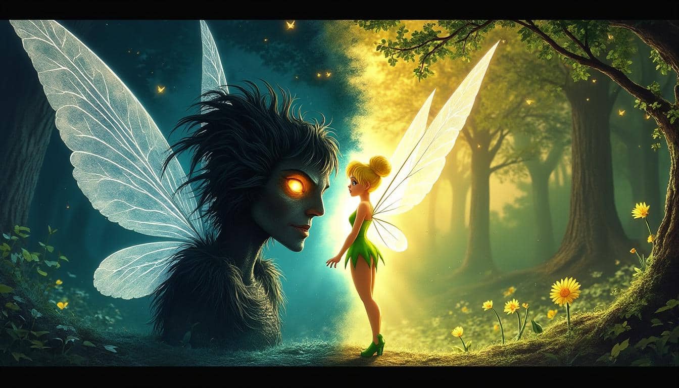 descubre por qué disney modificó la historia original de tinker bell y cómo reinventaron al hada en sus películas.